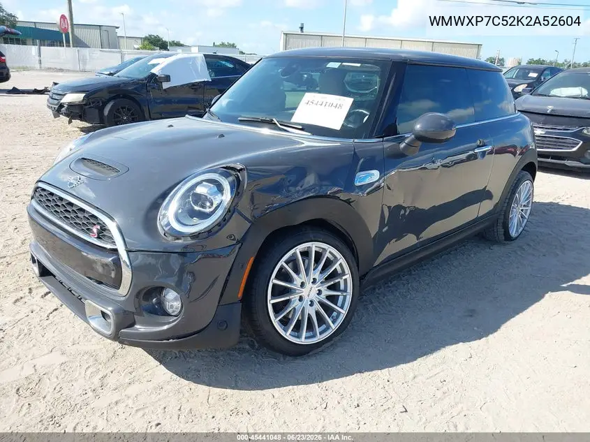 2019 Mini Hardtop Cooper S VIN: WMWXP7C52K2A52604 Lot: 45441048