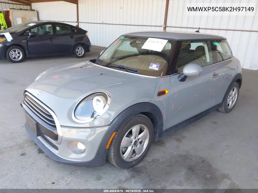 2019 Mini Hardtop Cooper VIN: WMWXP5C58K2H97149 Lot: 45443876