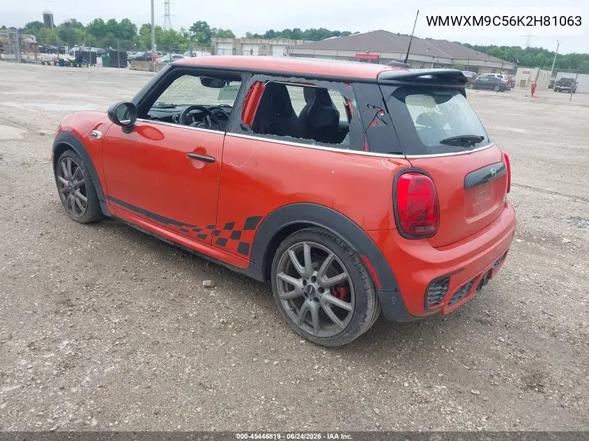2019 Mini Hardtop John Cooper Works VIN: WMWXM9C56K2H81063 Lot: 45446819