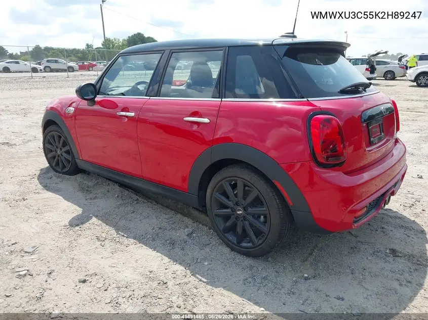2019 Mini Hardtop Cooper S VIN: WMWXU3C55K2H89247 Lot: 45491485