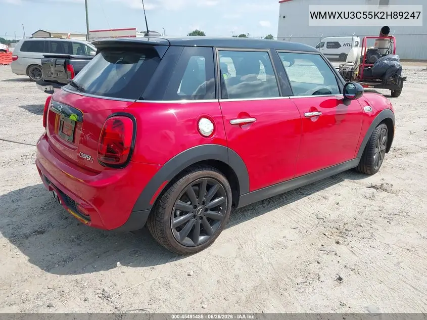 2019 Mini Hardtop Cooper S VIN: WMWXU3C55K2H89247 Lot: 45491485