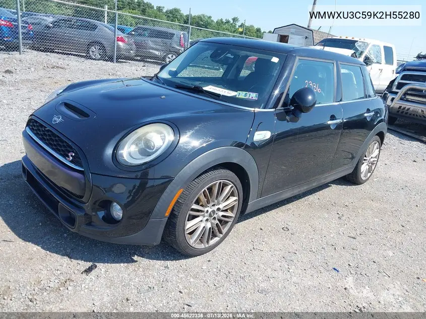 2019 Mini Hardtop Cooper S VIN: WMWXU3C59K2H55280 Lot: 45622336