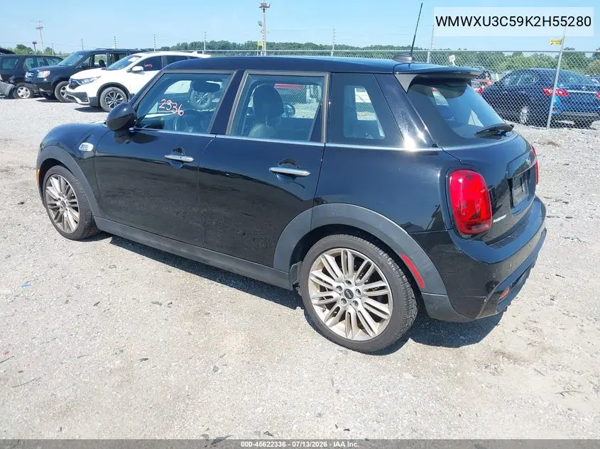2019 Mini Hardtop Cooper S VIN: WMWXU3C59K2H55280 Lot: 45622336