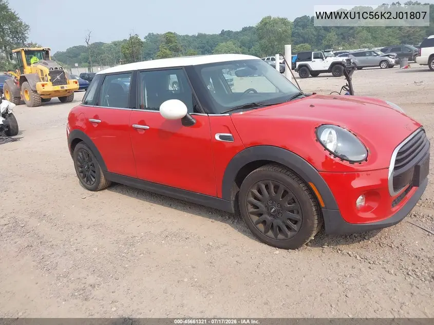2019 Mini Hardtop Cooper VIN: WMWXU1C56K2J01807 Lot: 45661321