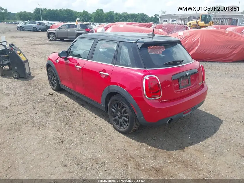 2019 Mini Hardtop Cooper VIN: WMWXU1C59K2J01851 Lot: 45680339