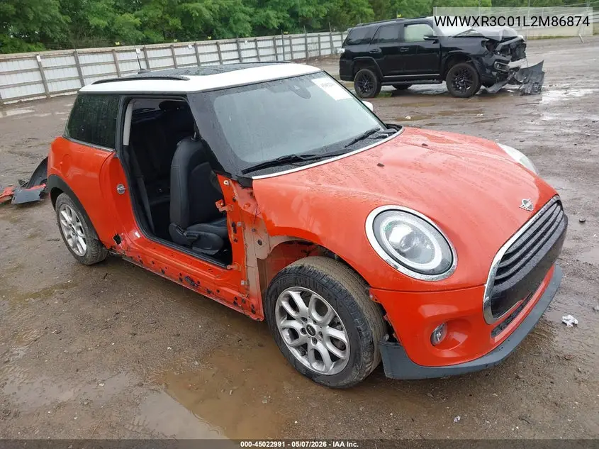 2020 Mini Hardtop Cooper VIN: WMWXR3C01L2M86874 Lot: 45022991