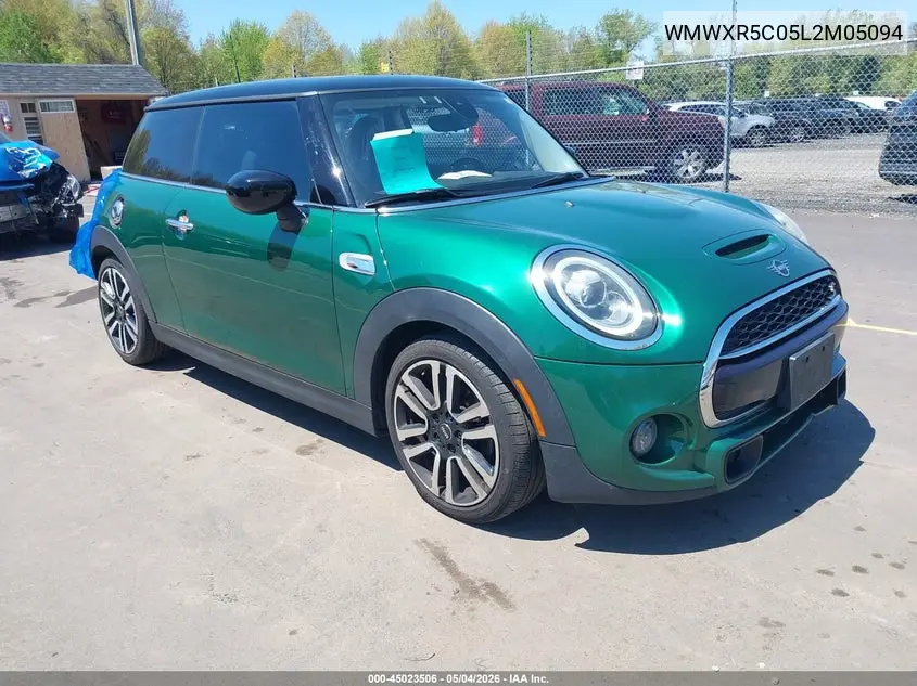 2020 Mini Hardtop Cooper S VIN: WMWXR5C05L2M05094 Lot: 45023506