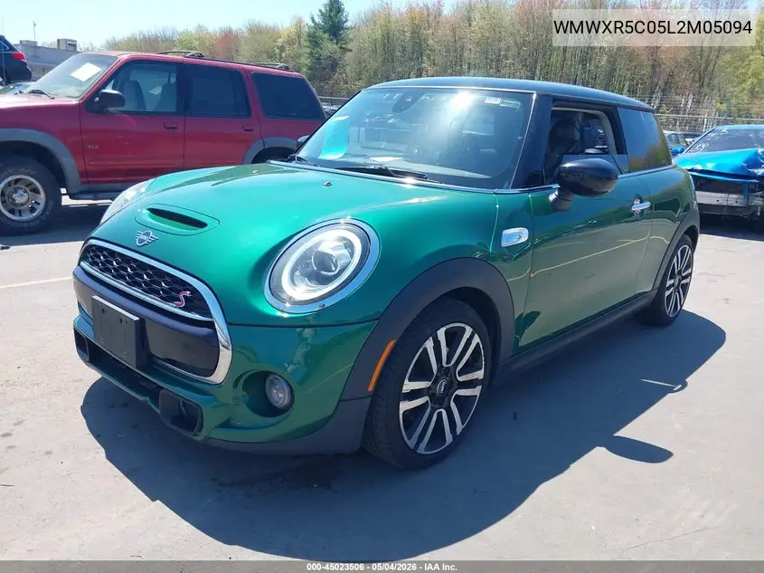 2020 Mini Hardtop Cooper S VIN: WMWXR5C05L2M05094 Lot: 45023506