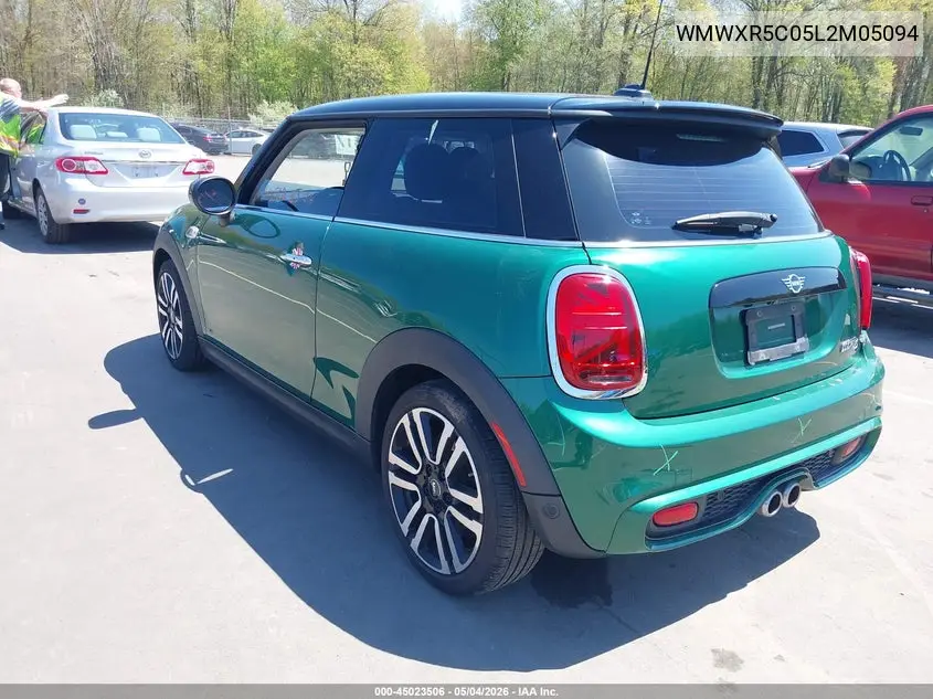 2020 Mini Hardtop Cooper S VIN: WMWXR5C05L2M05094 Lot: 45023506