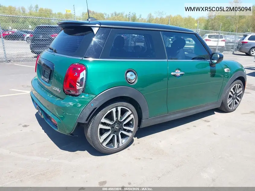 2020 Mini Hardtop Cooper S VIN: WMWXR5C05L2M05094 Lot: 45023506