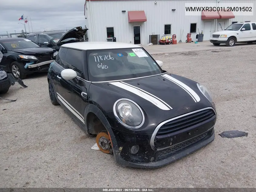 2020 Mini Hardtop Oxford Edition VIN: WMWXR3C01L2M01502 Lot: 45375923