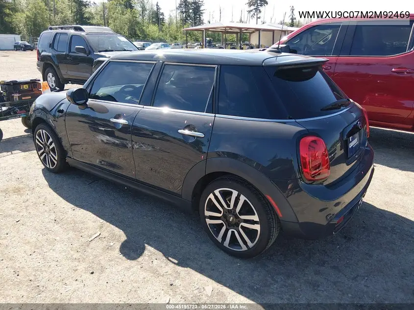 2021 Mini Hardtop Cooper S VIN: WMWXU9C07M2M92469 Lot: 45195723