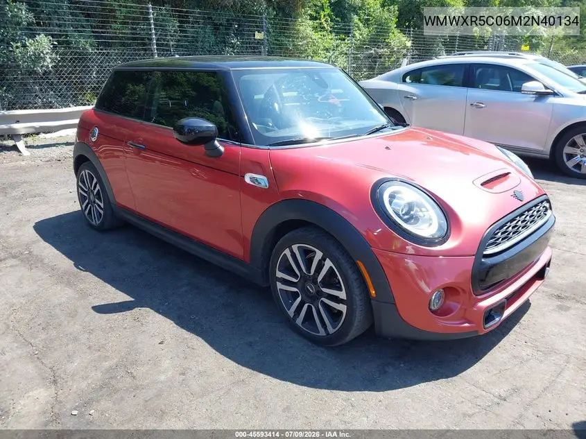 2021 Mini Hardtop Cooper S VIN: WMWXR5C06M2N40134 Lot: 45593414