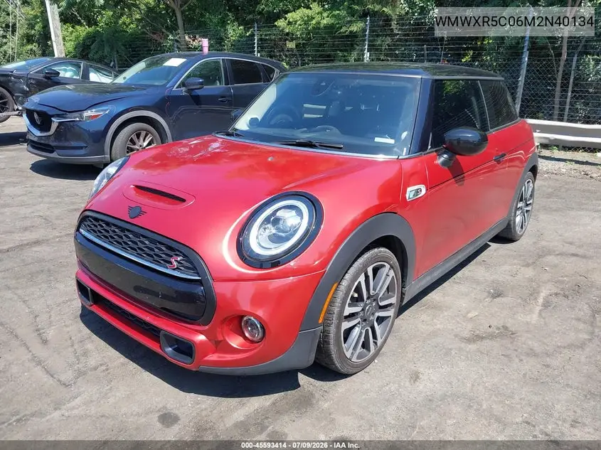 2021 Mini Hardtop Cooper S VIN: WMWXR5C06M2N40134 Lot: 45593414