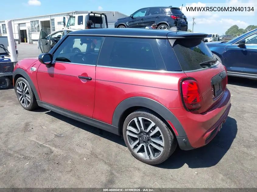 2021 Mini Hardtop Cooper S VIN: WMWXR5C06M2N40134 Lot: 45593414