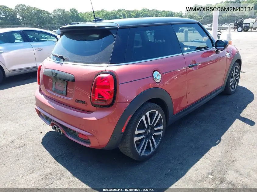 2021 Mini Hardtop Cooper S VIN: WMWXR5C06M2N40134 Lot: 45593414