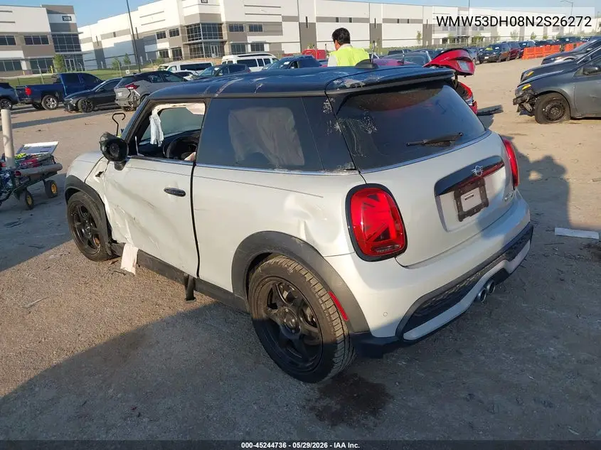 2022 Mini Hardtop Cooper S VIN: WMW53DH08N2S26272 Lot: 45244736