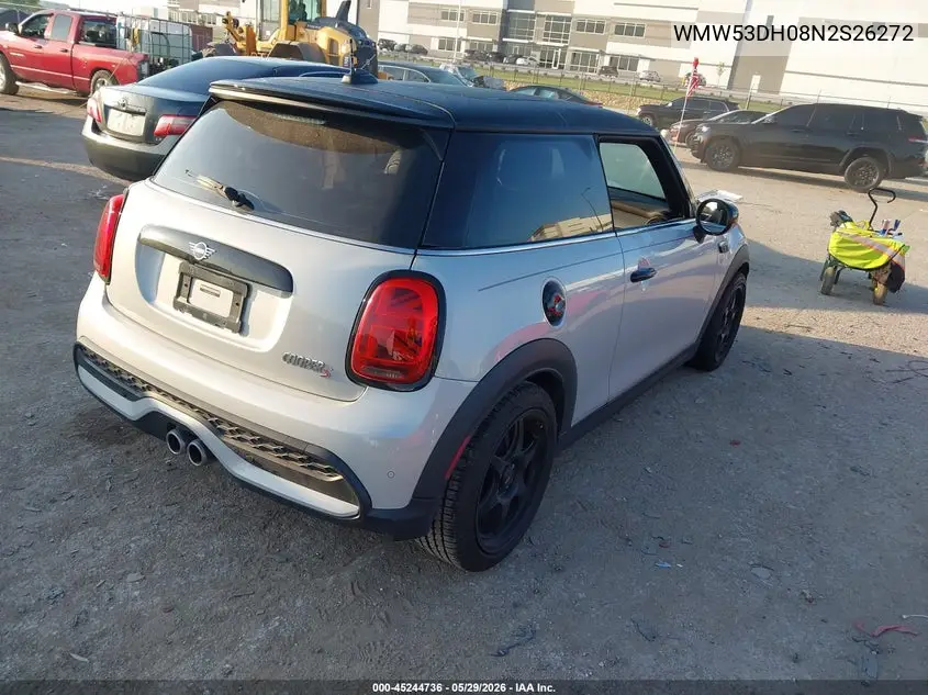 2022 Mini Hardtop Cooper S VIN: WMW53DH08N2S26272 Lot: 45244736