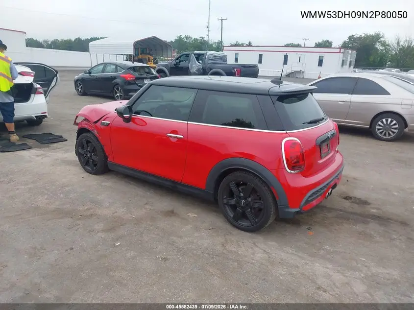 2022 Mini Hardtop Cooper S VIN: WMW53DH09N2P80050 Lot: 45582439