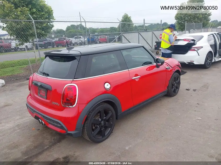 2022 Mini Hardtop Cooper S VIN: WMW53DH09N2P80050 Lot: 45582439