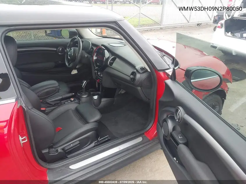2022 Mini Hardtop Cooper S VIN: WMW53DH09N2P80050 Lot: 45582439