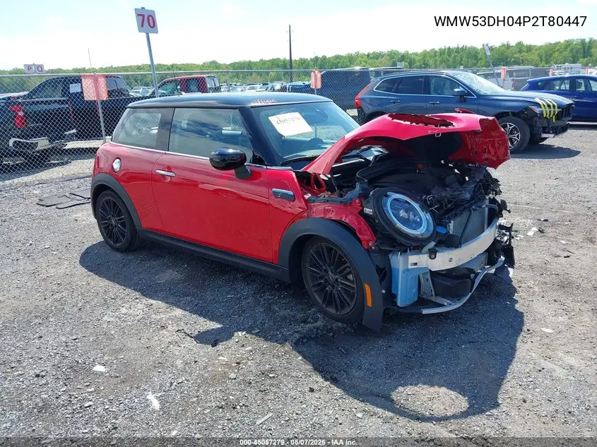 2023 Mini Hardtop Cooper S VIN: WMW53DH04P2T80447 Lot: 45057279