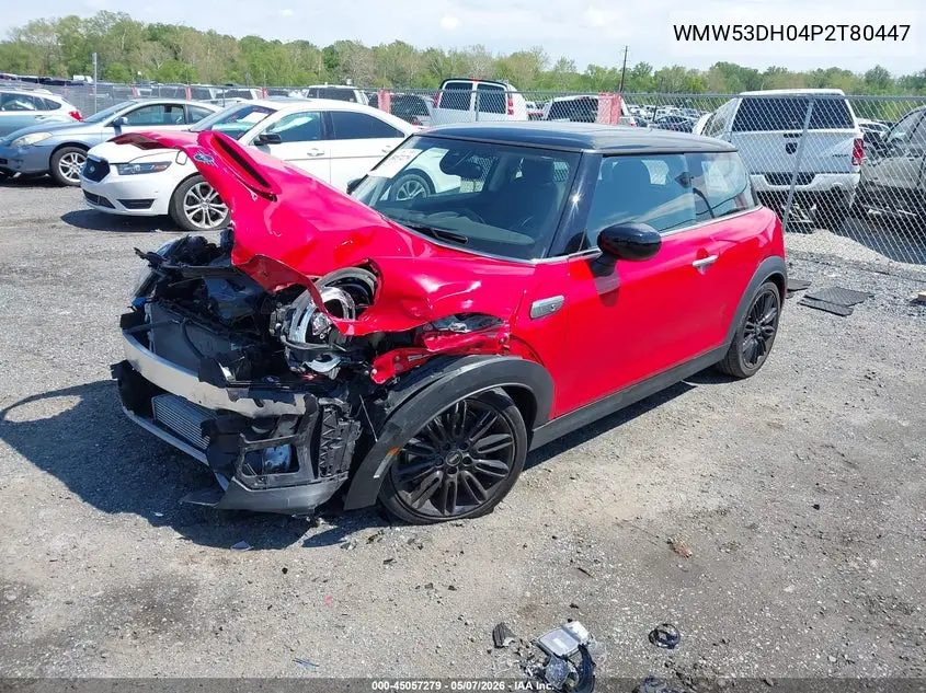 2023 Mini Hardtop Cooper S VIN: WMW53DH04P2T80447 Lot: 45057279