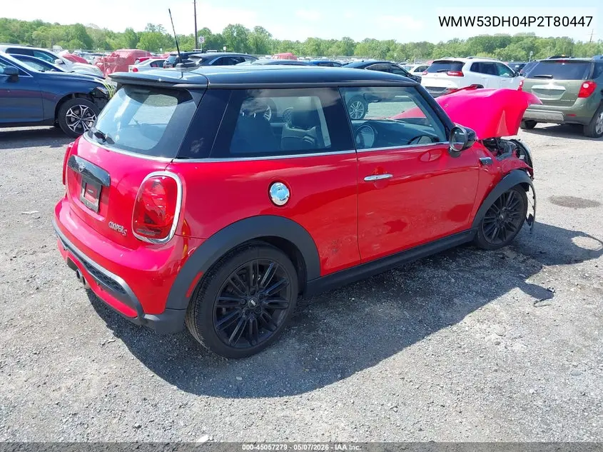 2023 Mini Hardtop Cooper S VIN: WMW53DH04P2T80447 Lot: 45057279