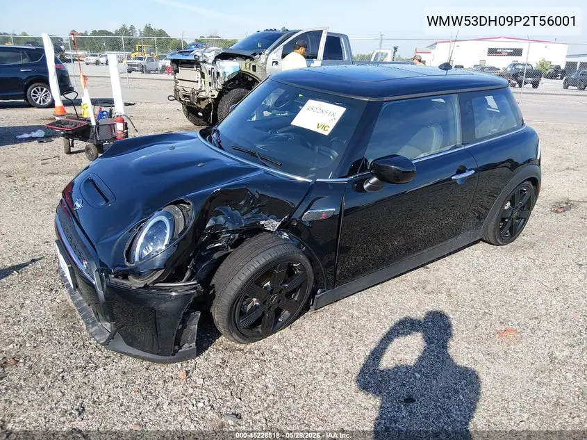 2023 Mini Hardtop Cooper S VIN: WMW53DH09P2T56001 Lot: 45228518