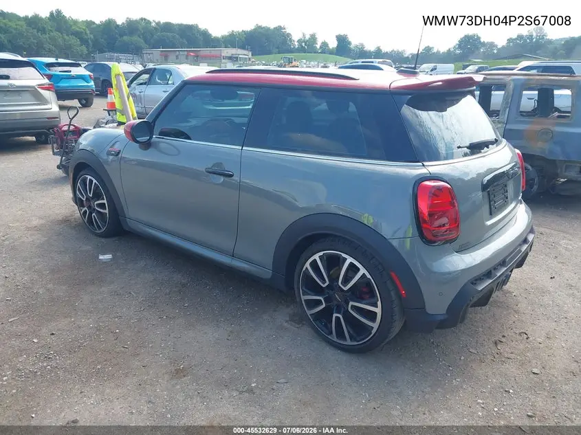 2023 Mini Hardtop John Cooper Works VIN: WMW73DH04P2S67008 Lot: 45532629