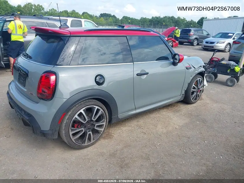 2023 Mini Hardtop John Cooper Works VIN: WMW73DH04P2S67008 Lot: 45532629