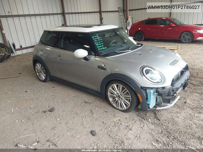 2023 Mini Hardtop Cooper S VIN: WMW53DH01P2T86027 Lot: 45610497