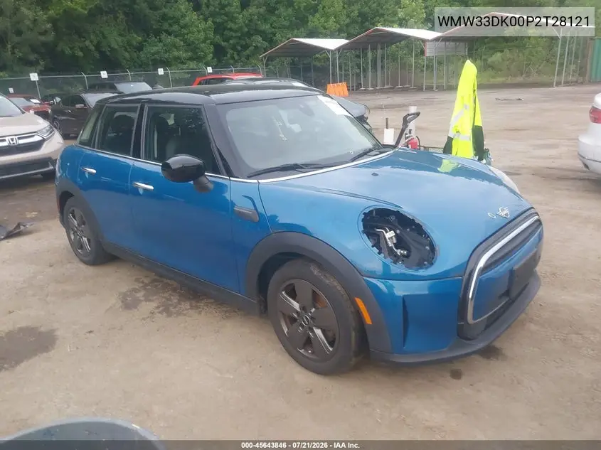 2023 Mini Hardtop Cooper VIN: WMW33DK00P2T28121 Lot: 45643846