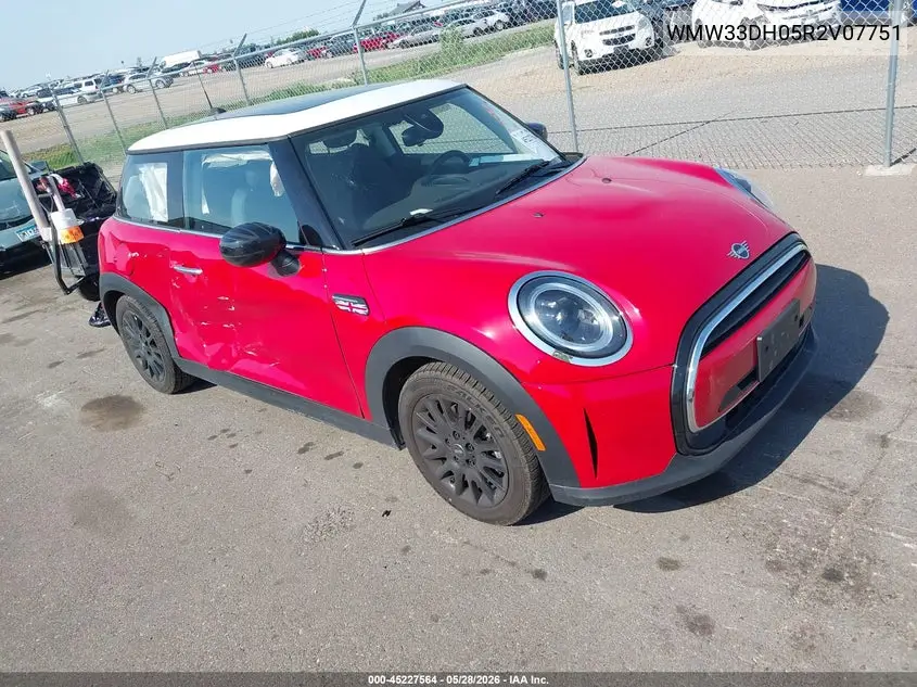 2024 Mini Hardtop Cooper VIN: WMW33DH05R2V07751 Lot: 45227564