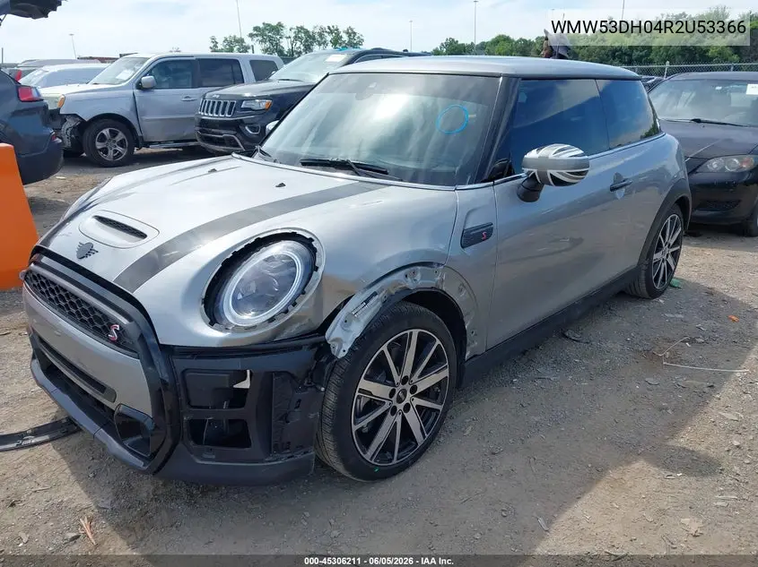2024 Mini Hardtop Cooper S VIN: WMW53DH04R2U53366 Lot: 45306211