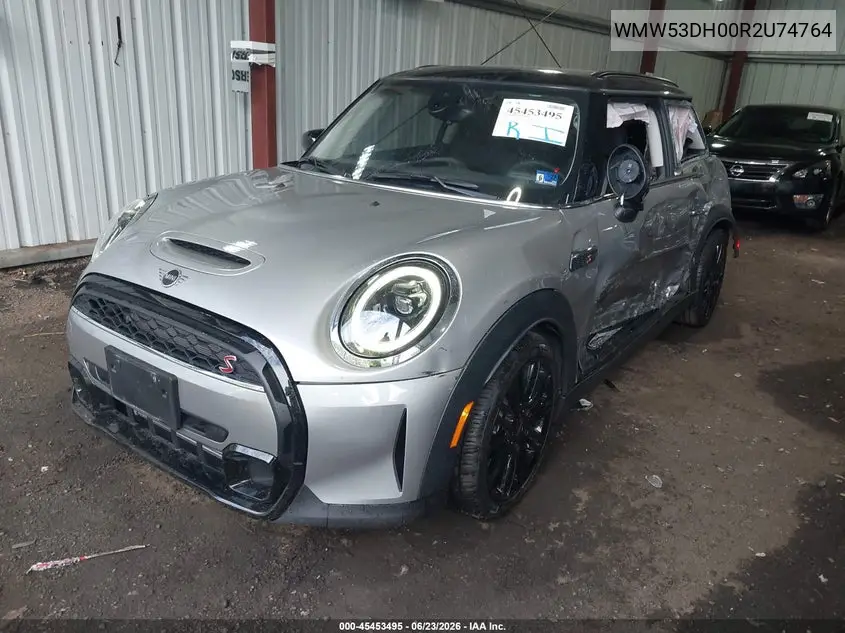 2024 Mini Hardtop Cooper S VIN: WMW53DH00R2U74764 Lot: 45453495