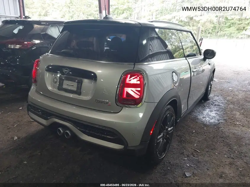 2024 Mini Hardtop Cooper S VIN: WMW53DH00R2U74764 Lot: 45453495
