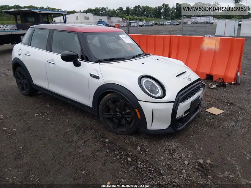 2024 Mini Hardtop Cooper S VIN: WMW53DK04R2U33952 Lot: 45536779