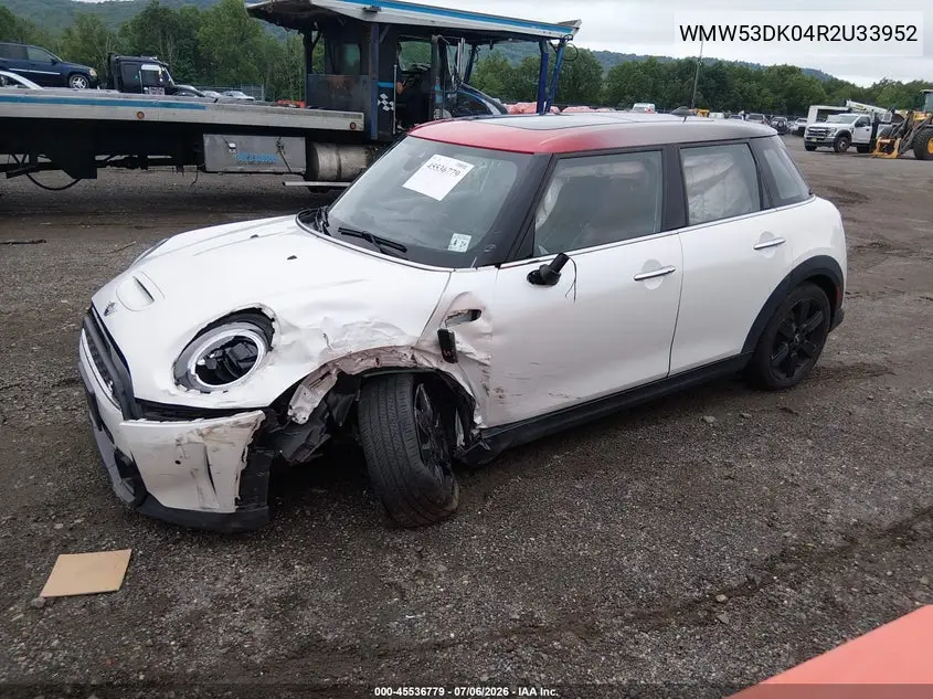 2024 Mini Hardtop Cooper S VIN: WMW53DK04R2U33952 Lot: 45536779