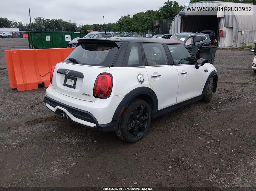 2024 Mini Hardtop Cooper S VIN: WMW53DK04R2U33952 Lot: 45536779