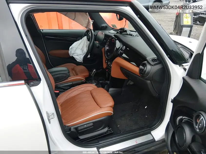 2024 Mini Hardtop Cooper S VIN: WMW53DK04R2U33952 Lot: 45536779