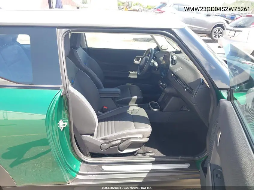 2025 Mini Hardtop Cooper S VIN: WMW23GD04S2W75261 Lot: 45029333