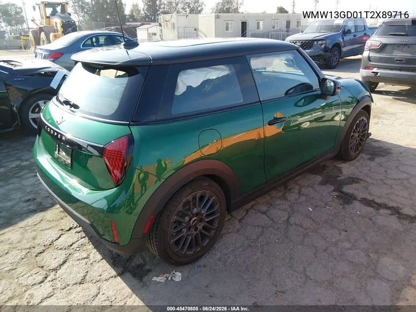 2026 Mini Hardtop Cooper VIN: WMW13GD01T2X89716 Lot: 45470805