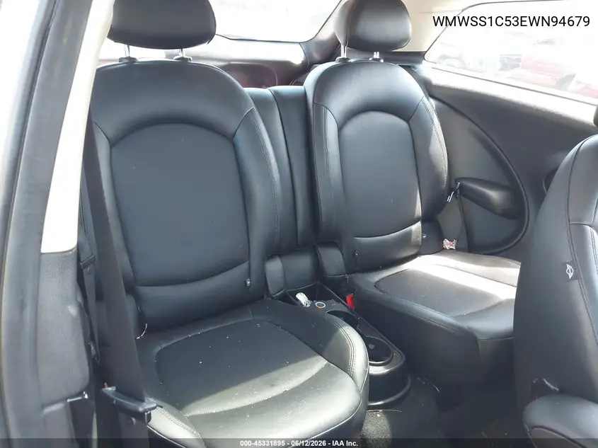 2014 Mini Paceman Cooper VIN: WMWSS1C53EWN94679 Lot: 45331895