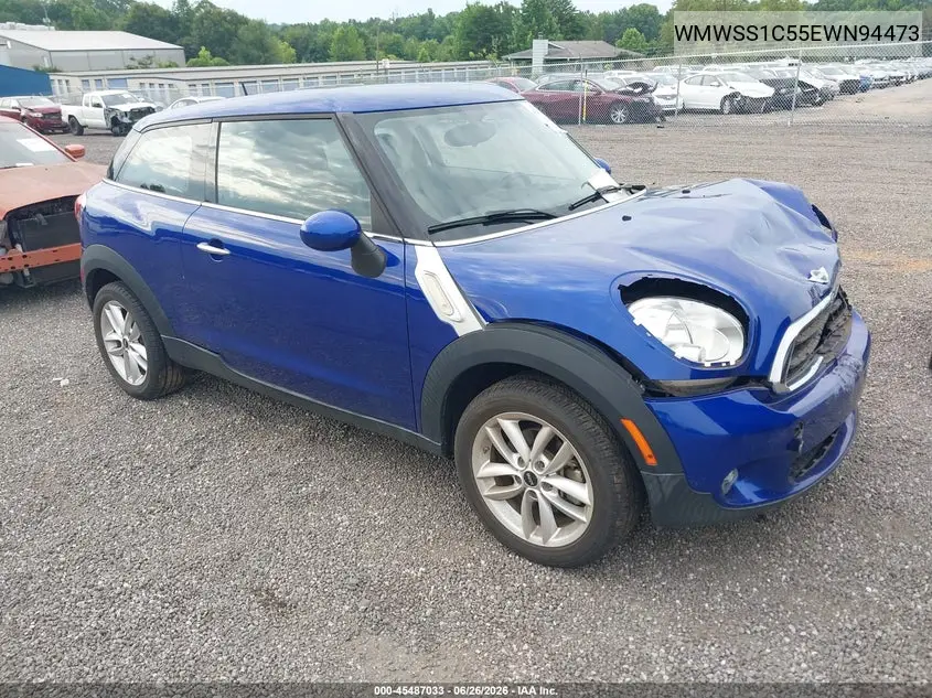 2014 Mini Paceman Cooper VIN: WMWSS1C55EWN94473 Lot: 45487033