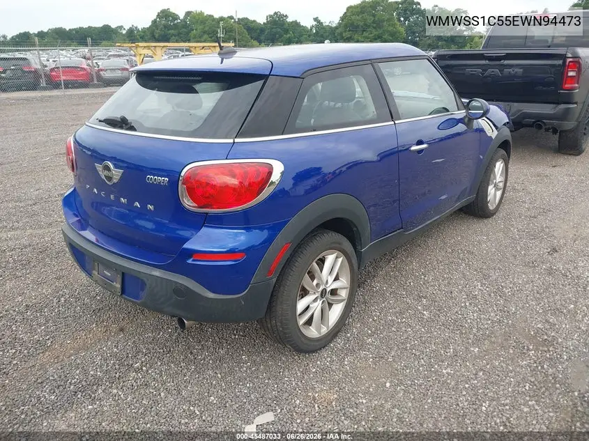 2014 Mini Paceman Cooper VIN: WMWSS1C55EWN94473 Lot: 45487033