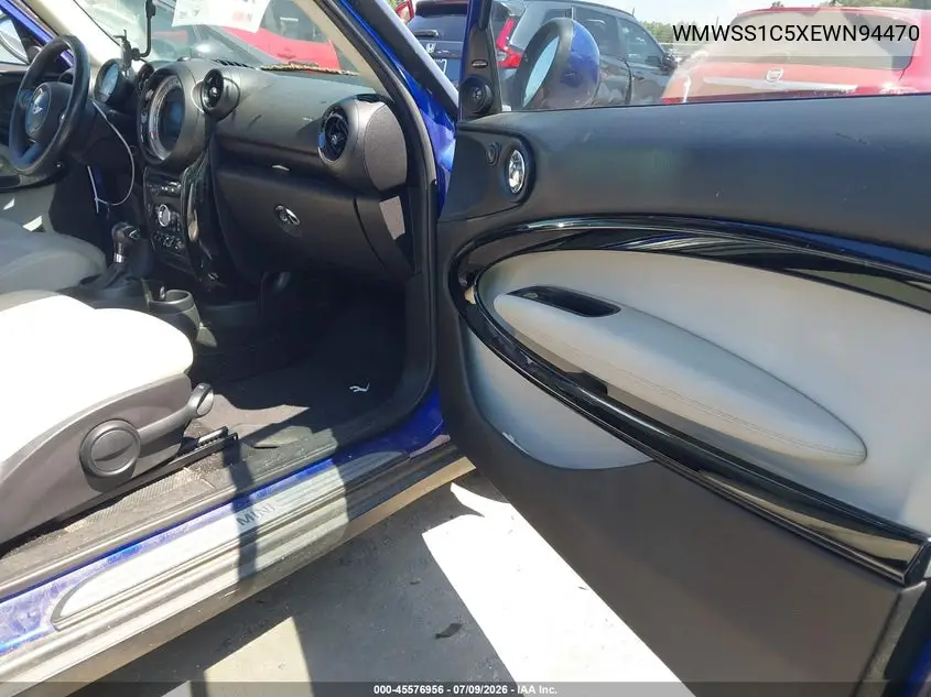 2014 Mini Paceman Cooper VIN: WMWSS1C5XEWN94470 Lot: 45576956