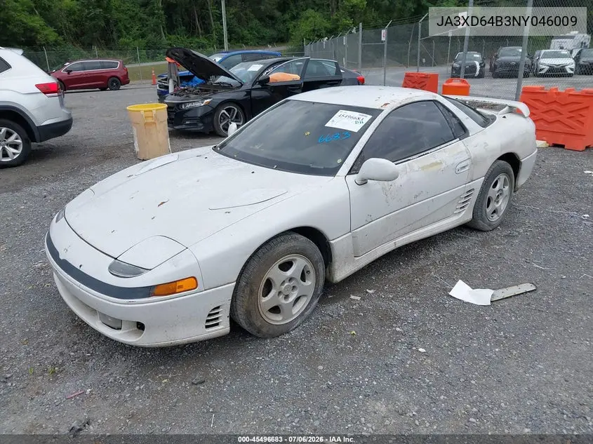 1992 Mitsubishi 3000 Gt Sl VIN: JA3XD64B3NY046009 Lot: 45496683