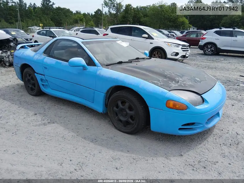 1994 Mitsubishi 3000 Gt Sl VIN: JA3AM64J9RY017942 Lot: 45264813