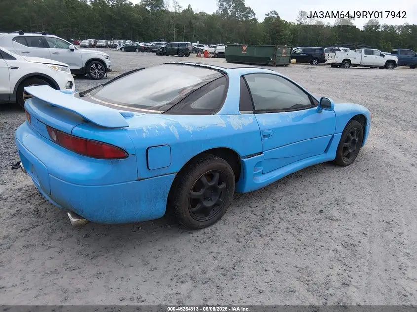 1994 Mitsubishi 3000 Gt Sl VIN: JA3AM64J9RY017942 Lot: 45264813